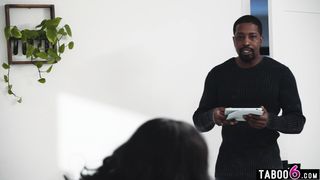 Big booty ebony MILF Nicole Kitt caught with a dildo inside