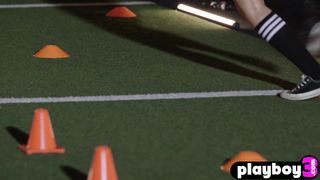 Black Jenna Foxx enjoyed amazing workout with sexy big tis Latina babe