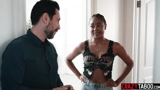 Big ass stepdaughter fucked by stepdad after he watched her on nanny cams