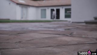 Bitten by an exotic spider changed this ebony MILF housewife