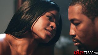 Big cock black guy fucked his ebony ex girlfriend in front of his hot wife