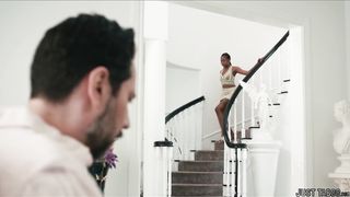 I FINALLY get to fuck your pink pussy, stepdaughter!