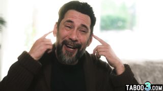 Ebony teen nanny Avery Jane double penetrated by BF and the perv neighbor