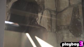 Big ass ebony teen Victoria Antoinette posed naked and babe stripteased