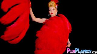 Stunning Asian babe exposed hot body before black teen exposed big booty