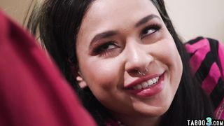 Petite anal addict ebony teen thot Ryder Rey fucked by her BFs roommate