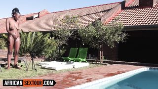 Black teen amateur outdoor interracial sex with white neighbor